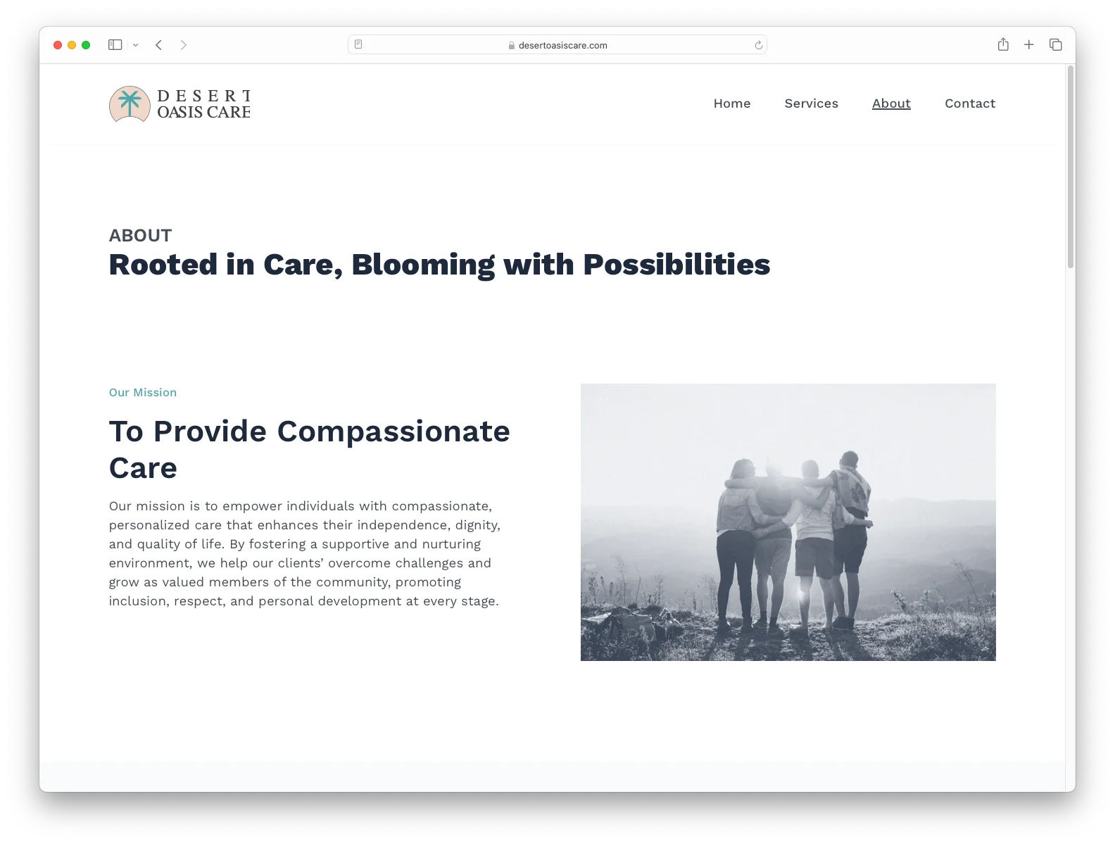 Desert Oasis Care screenshot