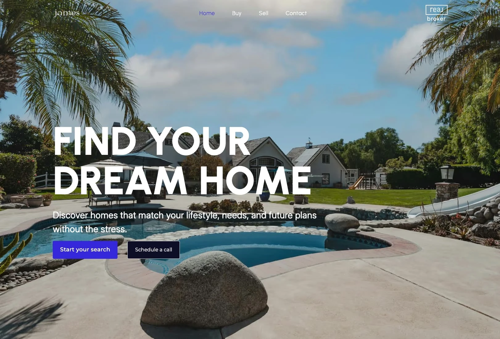 Seegmiller Realty website screenshot