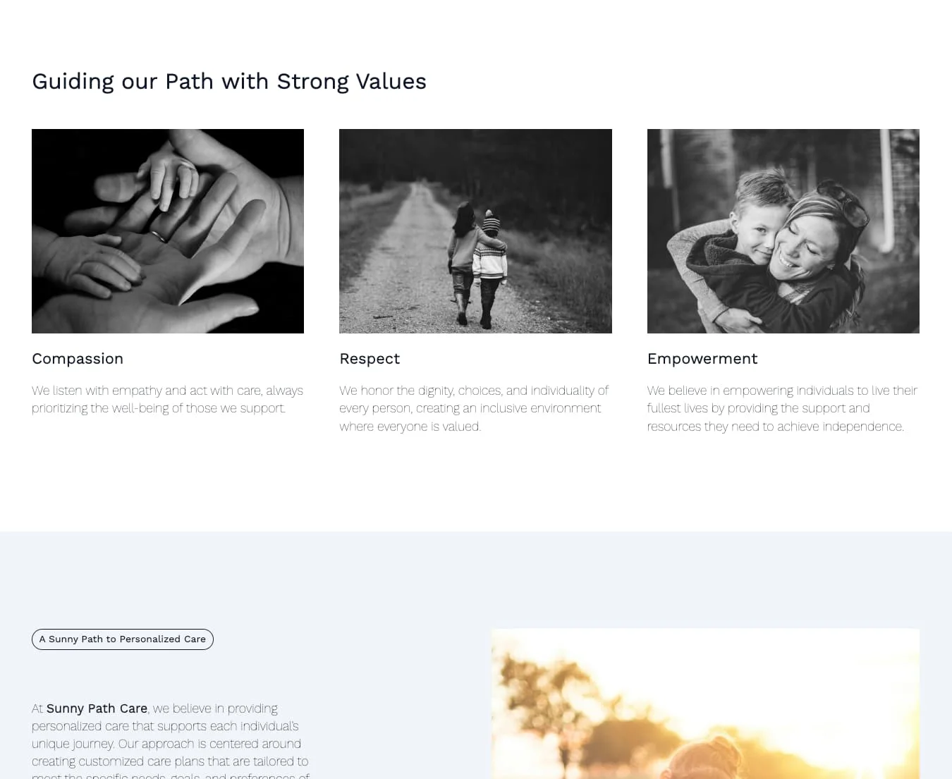 Sunny Path Care screenshot