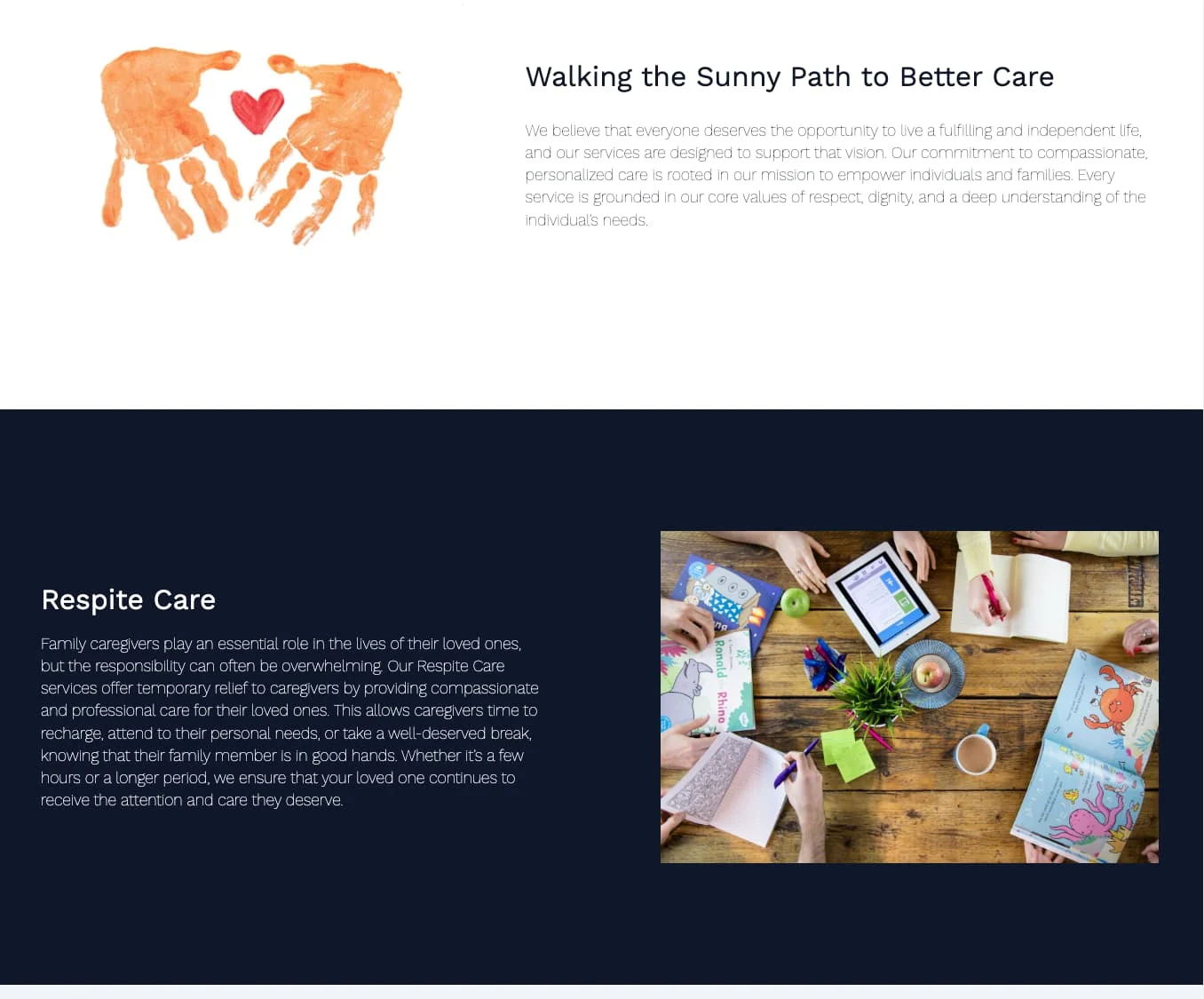 Sunny Path Care screenshot